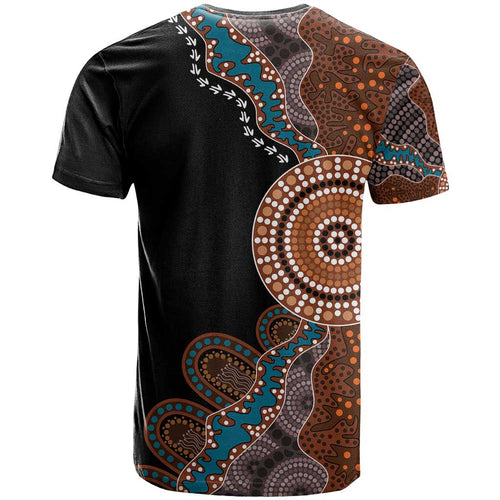 50 Years Of NAIDOC T Shirt Strong and Proud Aboriginal Dot Painting No1