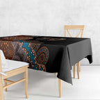 50 Years Of NAIDOC Tablecloth Strong and Proud Aboriginal Dot Painting No1