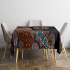 50 Years Of NAIDOC Tablecloth Strong and Proud Aboriginal Dot Painting No1
