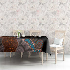 50 Years Of NAIDOC Tablecloth Strong and Proud Aboriginal Dot Painting No1