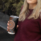 50 Years Of NAIDOC Tumbler Cup Strong and Proud Aboriginal Dot Painting No1