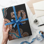 50 Years Of NAIDOC Wrapping Paper Strong and Proud Aboriginal Dot Painting No1 - Aussie Hoodie