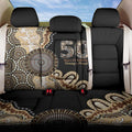 50 Years Of NAIDOC Back Car Seat Cover Strong and Proud Aboriginal Dot Painting No2