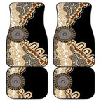 50 Years Of NAIDOC Car Mats Strong and Proud Aboriginal Dot Painting No2