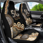 50 Years Of NAIDOC Car Seat Cover Strong and Proud Aboriginal Dot Painting No2