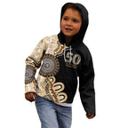 50 Years Of NAIDOC Kid Hoodie Strong and Proud Aboriginal Dot Painting No2