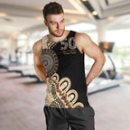 50 Years Of NAIDOC Men Tank Top Strong and Proud Aboriginal Dot Painting No2