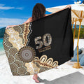 50 Years Of NAIDOC Sarong Strong and Proud Aboriginal Dot Painting No2