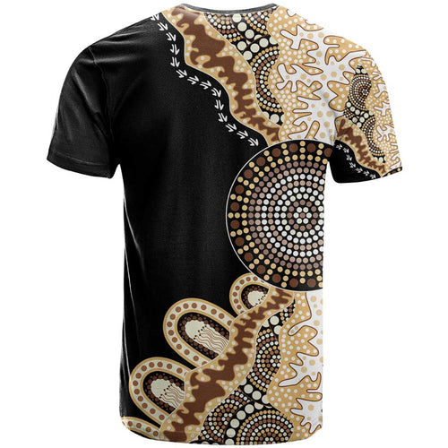 50 Years Of NAIDOC T Shirt Strong and Proud Aboriginal Dot Painting No2