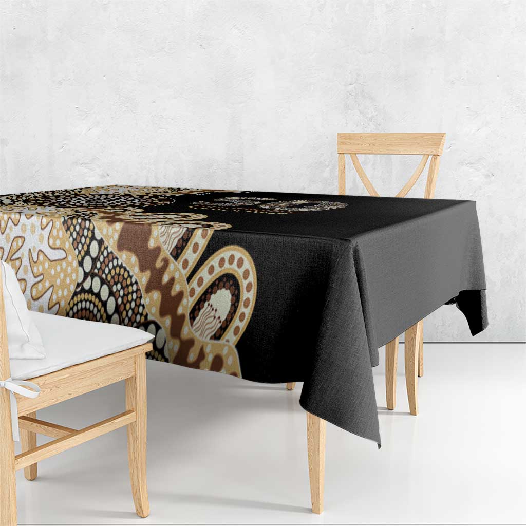 50 Years Of NAIDOC Tablecloth Strong and Proud Aboriginal Dot Painting No2