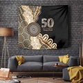 50 Years Of NAIDOC Tapestry Strong and Proud Aboriginal Dot Painting No2