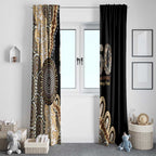 50 Years Of NAIDOC Window Curtain Strong and Proud Aboriginal Dot Painting No2
