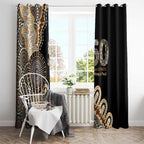 50 Years Of NAIDOC Window Curtain Strong and Proud Aboriginal Dot Painting No2