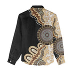 50 Years Of NAIDOC Women Casual Shirt Strong and Proud Aboriginal Dot Painting No2
