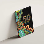 50 Years Of NAIDOC Canvas Wall Art Strong and Proud Aboriginal Dot Painting No3