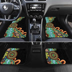 50 Years Of NAIDOC Car Mats Strong and Proud Aboriginal Dot Painting No3