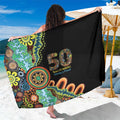 50 Years Of NAIDOC Sarong Strong and Proud Aboriginal Dot Painting No3