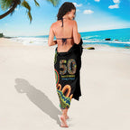 50 Years Of NAIDOC Sarong Strong and Proud Aboriginal Dot Painting No3