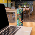 50 Years Of NAIDOC Skinny Tumbler Strong and Proud Aboriginal Dot Painting No3