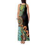 50 Years Of NAIDOC Tank Maxi Dress Strong and Proud Aboriginal Dot Painting No3