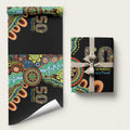 50 Years Of NAIDOC Wrapping Paper Strong and Proud Aboriginal Dot Painting No3 - Aussie Hoodie