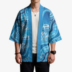 Aboriginal Ocean Jellyfish Kimono Dot Art Dreamtime Style