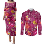 broncos-rugby-couples-matching-puletasi-dress-and-long-sleeve-button-shirts-beautiful-floral-pattern-spring-summer-vibe