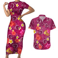 broncos-rugby-couples-matching-short-sleeve-bodycon-dress-and-hawaiian-shirt-beautiful-floral-pattern-spring-summer-vibe