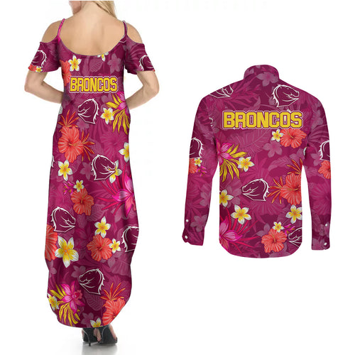 broncos-rugby-couples-matching-summer-maxi-dress-and-long-sleeve-button-shirts-beautiful-floral-pattern-spring-summer-vibe