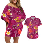 custom-broncos-rugby-couples-matching-off-shoulder-short-dress-and-hawaiian-shirt-beautiful-floral-pattern-spring-summer-vibe