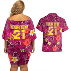 custom-broncos-rugby-couples-matching-off-shoulder-short-dress-and-hawaiian-shirt-beautiful-floral-pattern-spring-summer-vibe