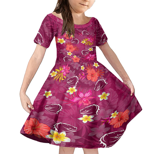 custom-broncos-rugby-family-matching-off-shoulder-short-dress-and-hawaiian-shirt-beautiful-floral-pattern-spring-summer-vibe