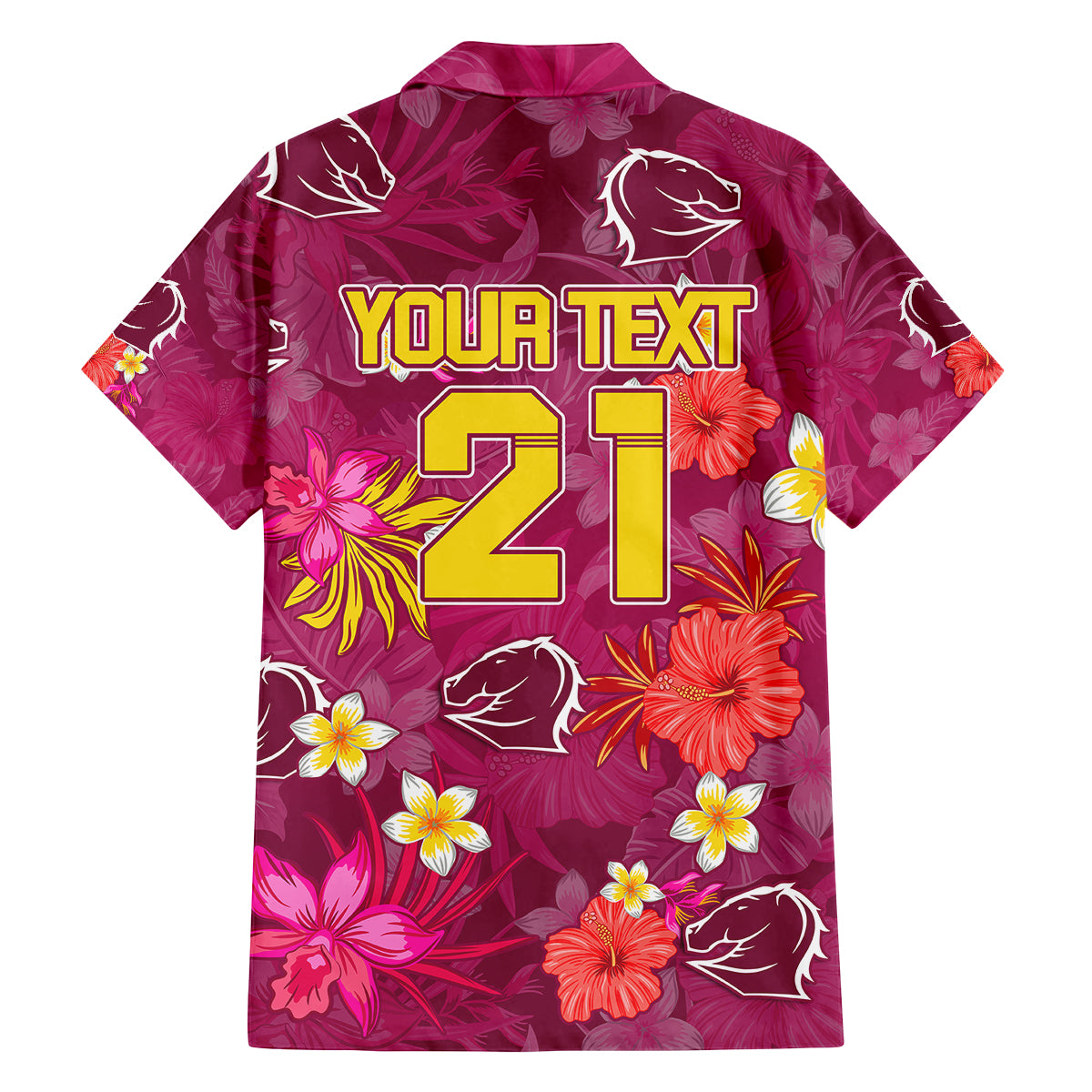 custom-broncos-rugby-family-matching-off-shoulder-short-dress-and-hawaiian-shirt-beautiful-floral-pattern-spring-summer-vibe
