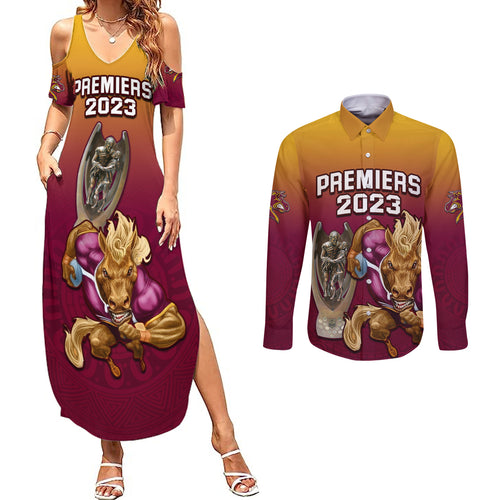 nrl-broncos-premiers-2023-couples-matching-summer-maxi-dress-and-long-sleeve-button-shirts