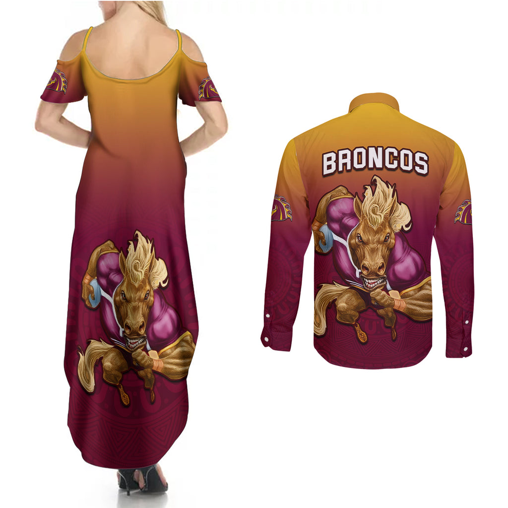 nrl-broncos-premiers-2023-couples-matching-summer-maxi-dress-and-long-sleeve-button-shirts