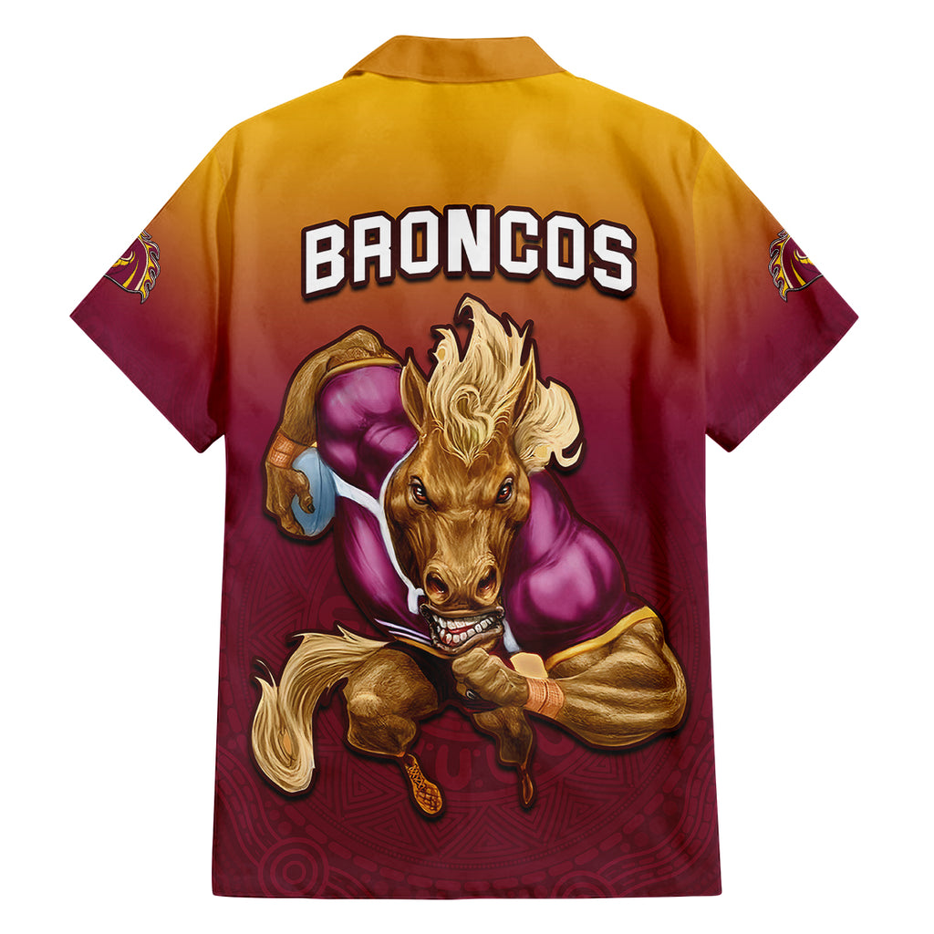 nrl-broncos-premiers-2023-family-matching-long-sleeve-bodycon-dress-and-hawaiian-shirt
