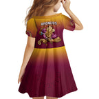 nrl-broncos-premiers-2023-family-matching-off-shoulder-maxi-dress-and-hawaiian-shirt