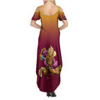 nrl-broncos-premiers-2023-family-matching-summer-maxi-dress-and-hawaiian-shirt