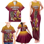 nrl-broncos-premiers-2023-family-matching-tank-maxi-dress-and-hawaiian-shirt