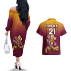 custom-nrl-broncos-premiers-2023-couples-matching-off-the-shoulder-long-sleeve-dress-and-hawaiian-shirt