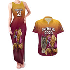 custom-nrl-broncos-premiers-2023-couples-matching-tank-maxi-dress-and-hawaiian-shirt