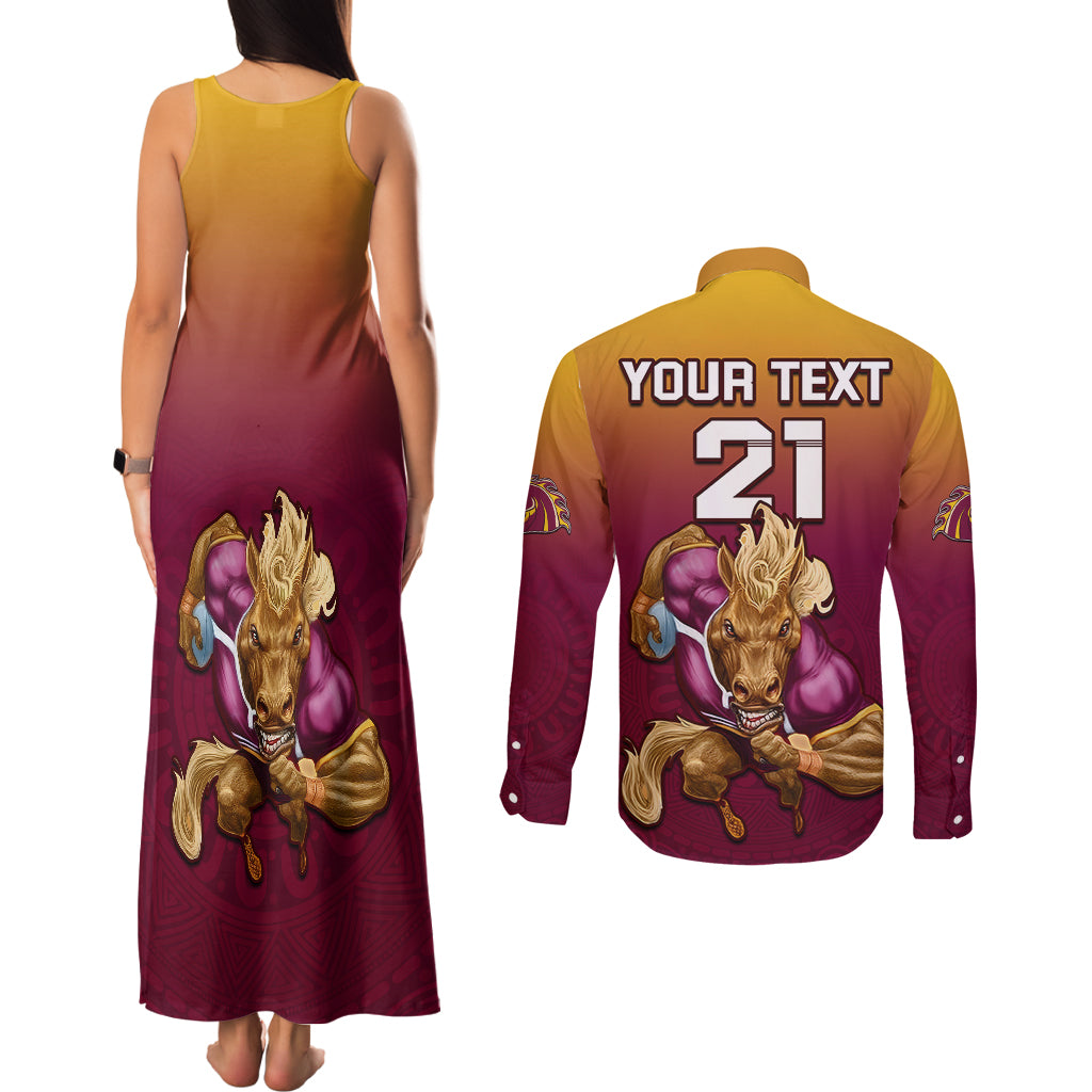 custom-nrl-broncos-premiers-2023-couples-matching-tank-maxi-dress-and-long-sleeve-button-shirts