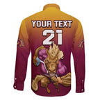 custom-nrl-broncos-premiers-2023-family-matching-short-sleeve-bodycon-dress-and-hawaiian-shirt