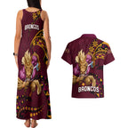nrl-broncos-premiers-couples-matching-tank-maxi-dress-and-hawaiian-shirt-mascot-with-polynesian-pattern-version-2023