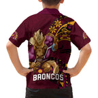nrl-broncos-premiers-family-matching-tank-maxi-dress-and-hawaiian-shirt-mascot-with-polynesian-pattern-version-2023