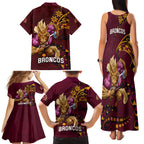 nrl-broncos-premiers-family-matching-tank-maxi-dress-and-hawaiian-shirt-mascot-with-polynesian-pattern-version-2023