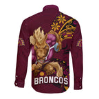 nrl-broncos-premiers-long-sleeve-button-shirt-mascot-with-polynesian-pattern-version-2023