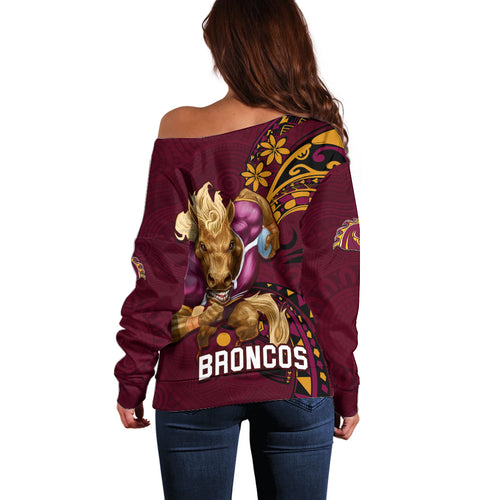 nrl-broncos-premiers-off-shoulder-sweater-mascot-with-polynesian-pattern-version-2023
