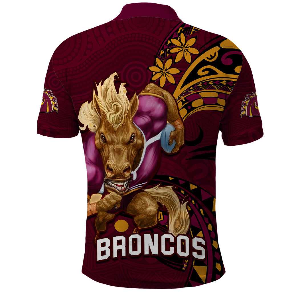 nrl-broncos-premiers-polo-shirt-mascot-with-polynesian-pattern-version-2023