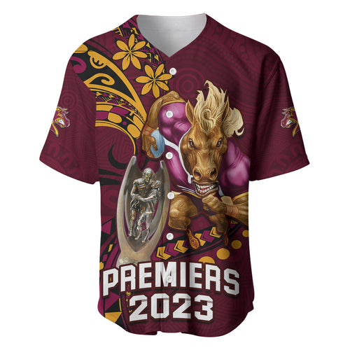 custom-nrl-broncos-premiers-baseball-jersey-mascot-with-polynesian-pattern-version-2023